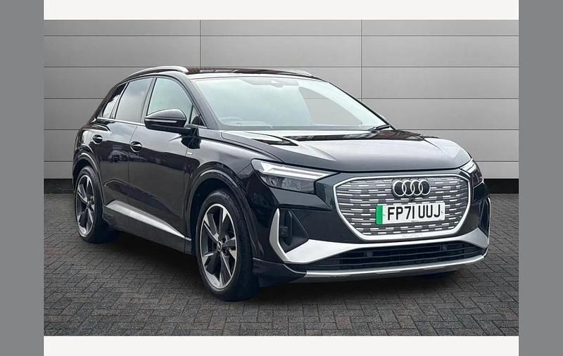 Used Audi Q4 e-tron S-Line 150 kW (204 HP) 2022 Mythos black SUV