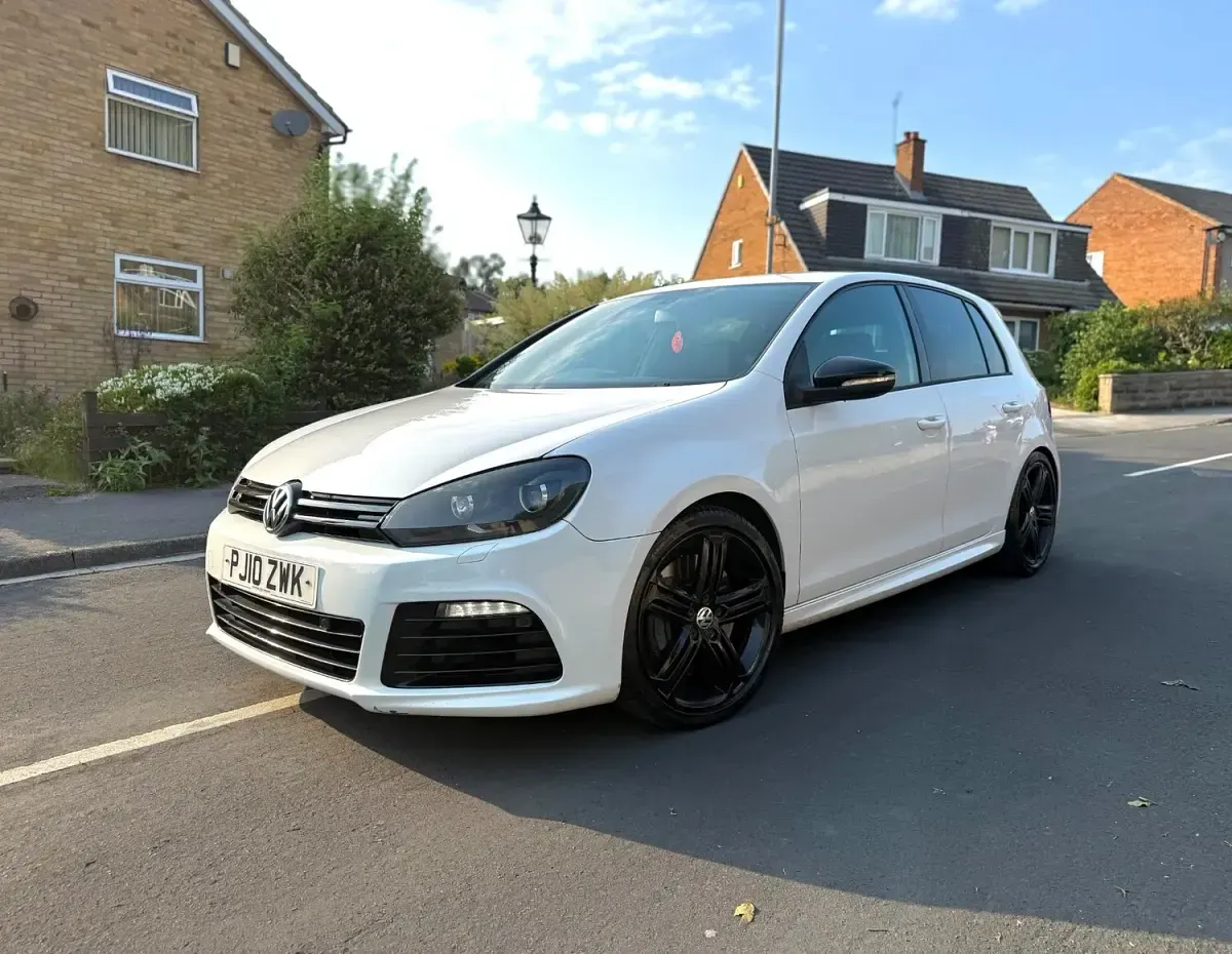 Used VW Golf VI R 270 HP (198 kW) 2010 White Hatchback