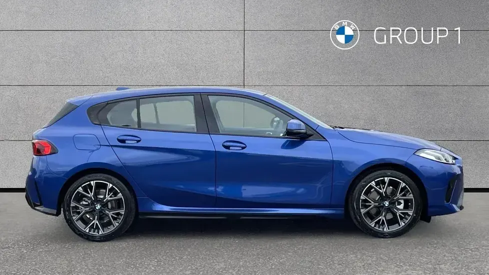 Used BMW 120 M Sport 168 HP (123 kW) 2025 Blue Hatchback