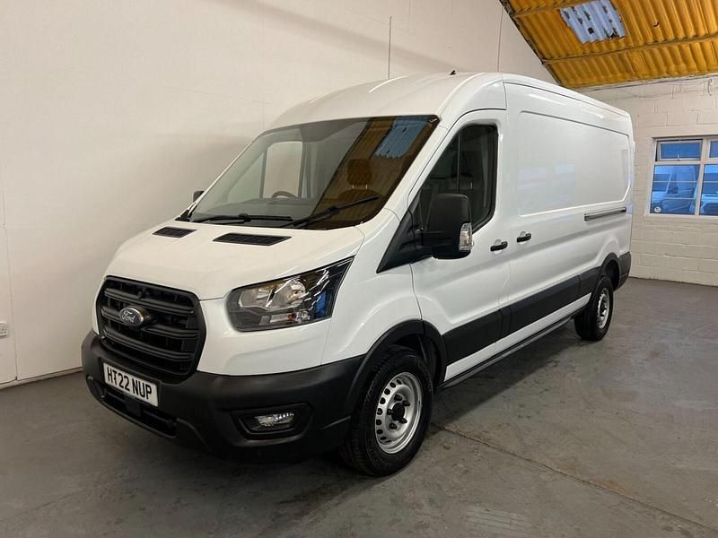 White Used 2022 Ford Transit S Van | £17,590 (Fair price) - Image 1/4