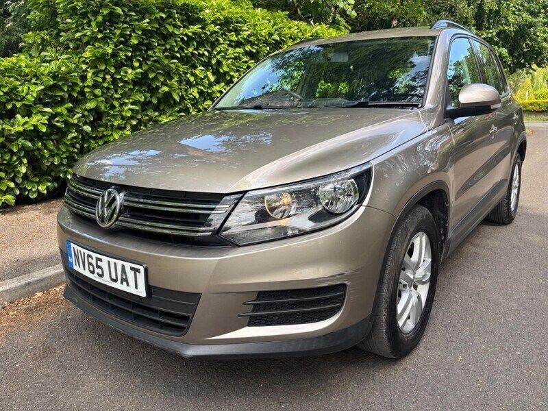 Beige Used 2015 VW Tiguan S SUV | £7,095 (Fair price) - Image 1/4