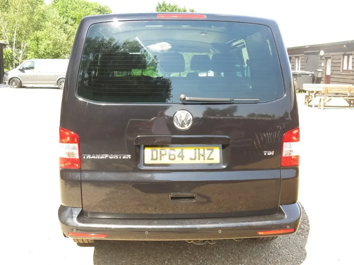 Used VW T5 Highline 140 HP (102 kW) 2015 Black Van