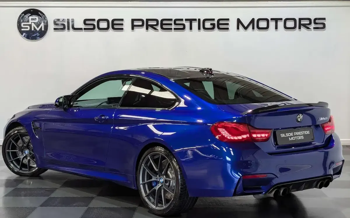 Used BMW M4 Competition Edition 460 HP (338 kW) 2018 Blue Coupe