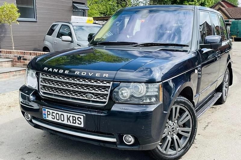 Begagnad Land Rover Range Rover Autobiography 2011 Blå SUV