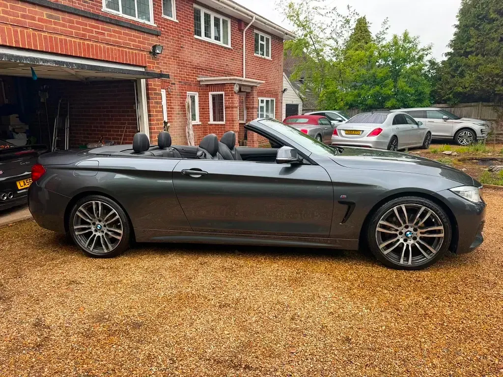 Used BMW 420 Cabriolet M Sport 2014 Grey Cabriolet