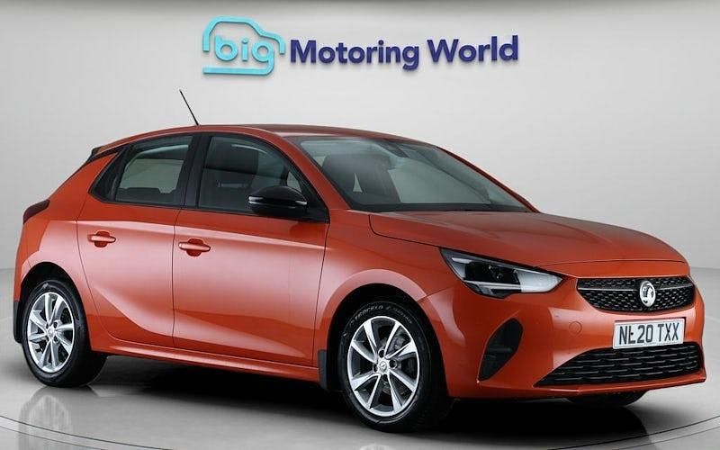 Used Vauxhall Corsa 75 HP (55 kW) 2020 Orange Hatchback