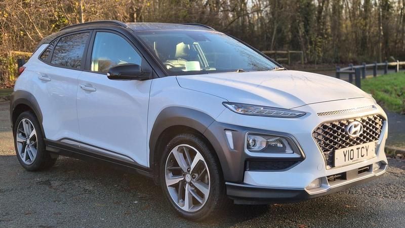 Used Hyundai Kona Premium 2019 White SUV