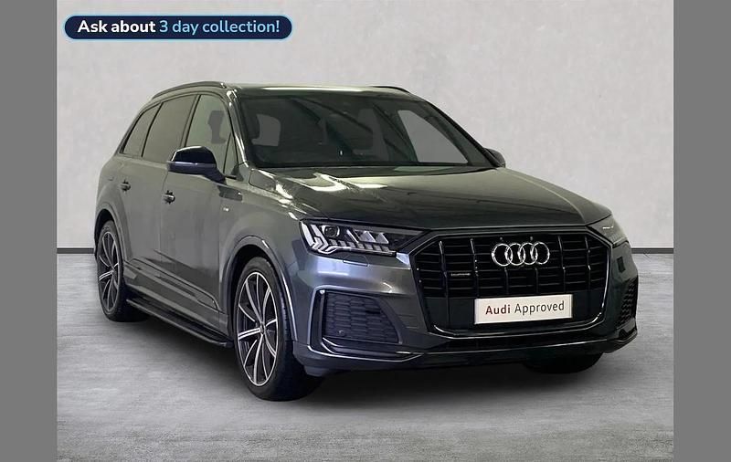Grey Used 2019 Audi Q7 Sport SUV | £34,064 (Expensive) - Image 1/4