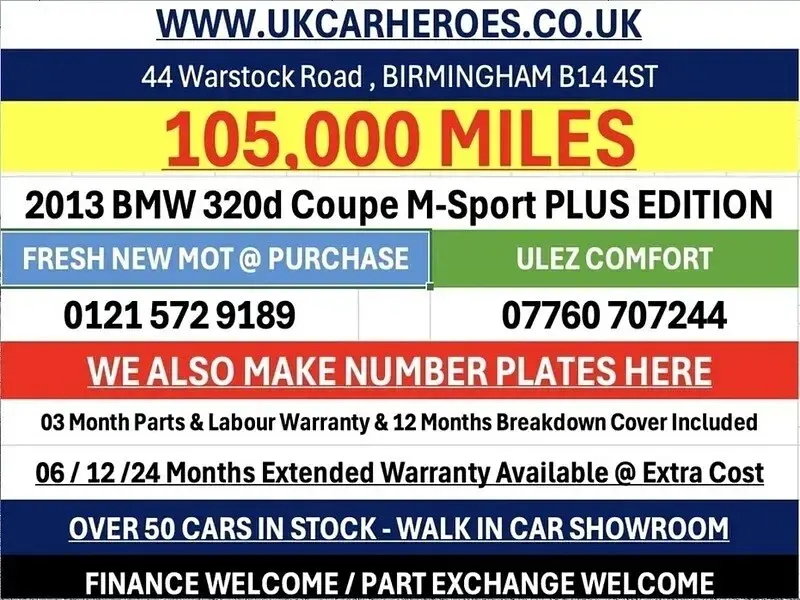 Used BMW 320 Sport Line 181 HP (133 kW) 2013 Blue Coupe