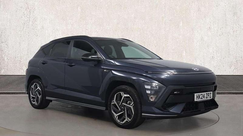 Blue Used 2024 Hyundai Kona N Line SUV | £24,941 (A bit pricey) - Image 1/4