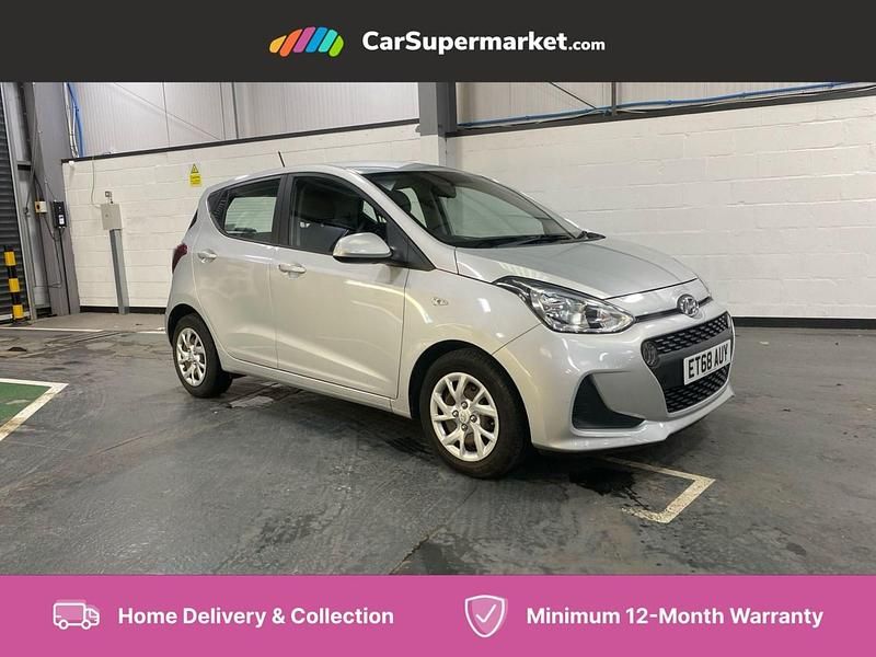 Silver Used 2019 Hyundai i10 SE Hatchback | £8,197 (Fair price) - Image 1/4