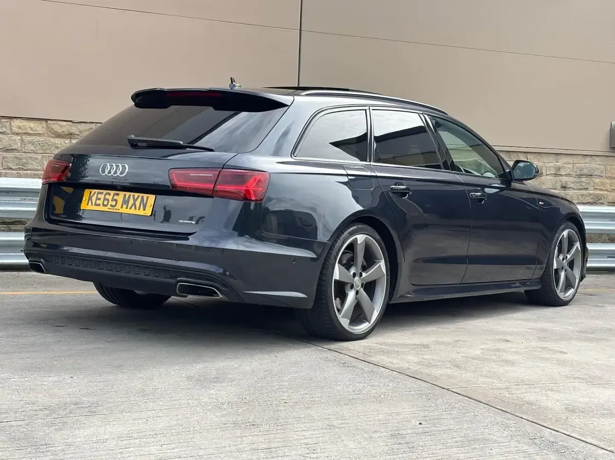 Used Audi A6 Black Edition 2015 Blue Estate