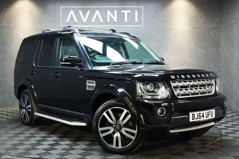 Black Used 2014 Land Rover Discovery 4 HSE SUV | £18,500 (Expensive) - Image 1/3