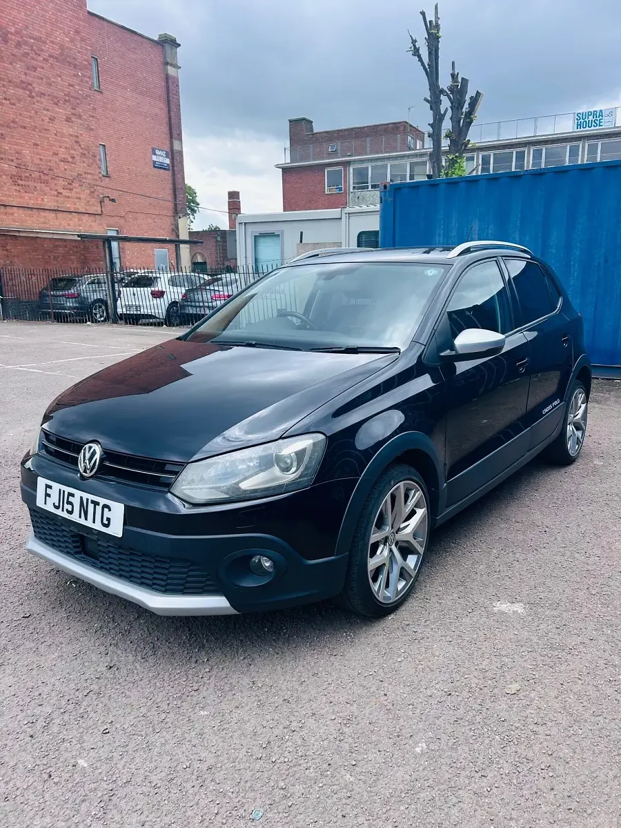 Used VW Polo Cross 2015 Black Hatchback