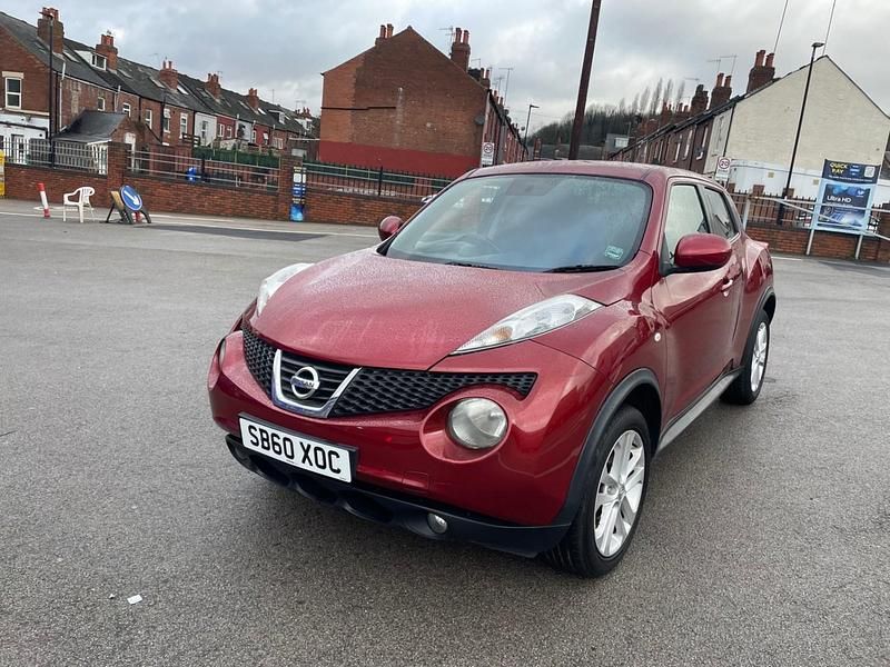 Used Nissan Juke Acenta 2011 Red SUV