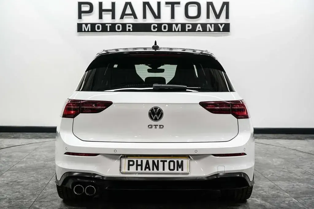 Used VW Golf VIII GTD 200 HP (147 kW) 2023 White Hatchback