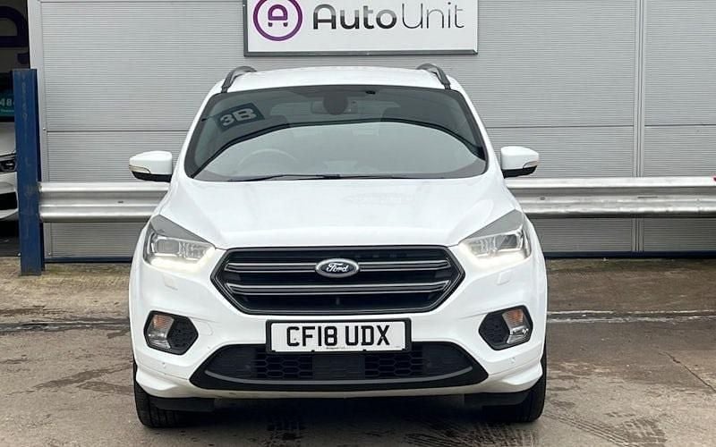 Used Ford Kuga ST-Line 120 HP (88 kW) 2018 White SUV