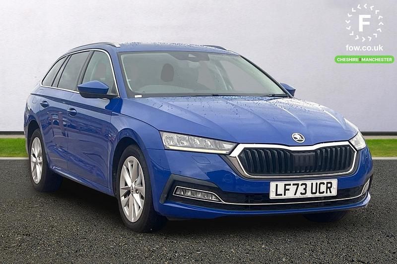 Used Skoda Octavia SE L 2023 Blue Estate
