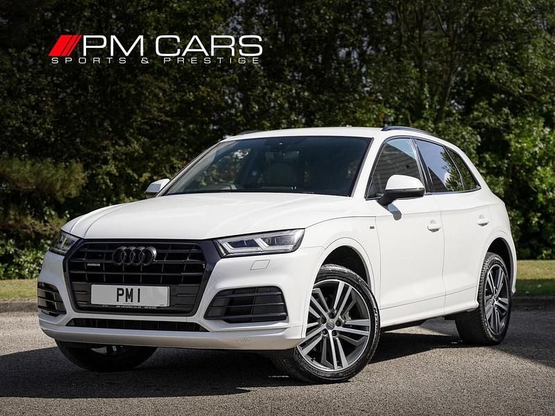 White Used 2020 Audi Q5 S-Line SUV | £22,390 (Fair price) - Image 1/4