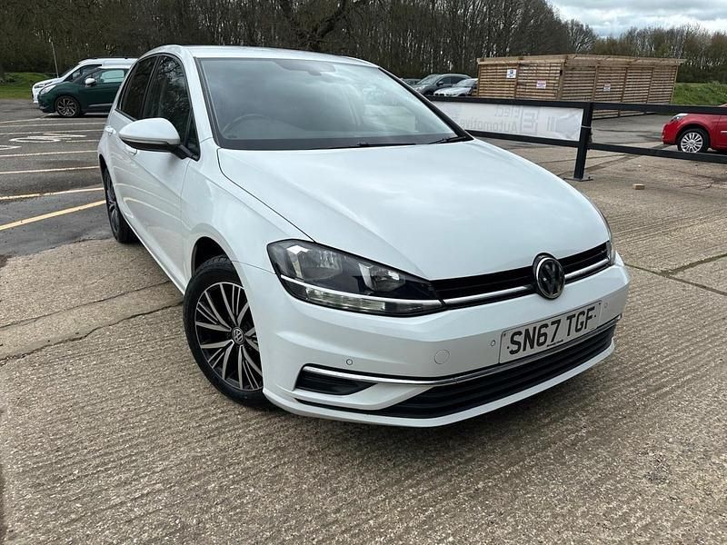Used VW Golf VII SE 2017 White Hatchback