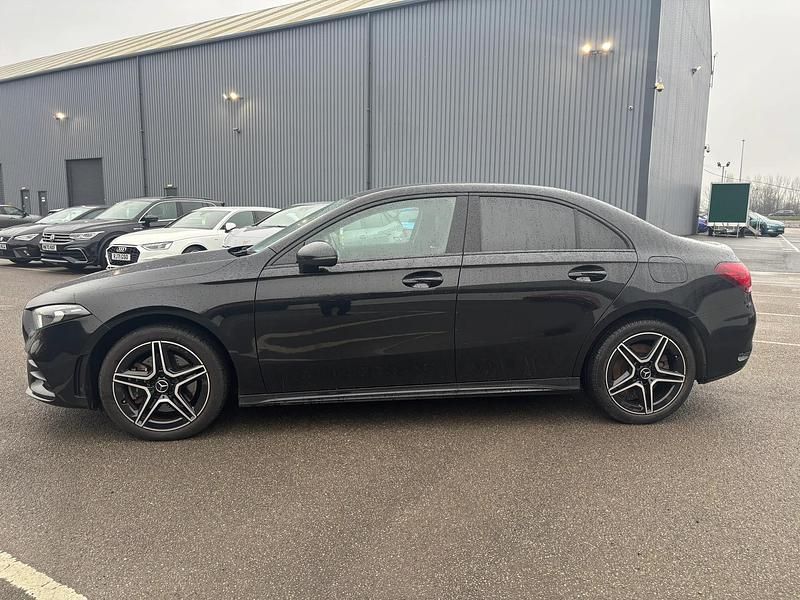 Used Mercedes A250 AMG line 218 HP (160 kW) 2021 Black Sedan