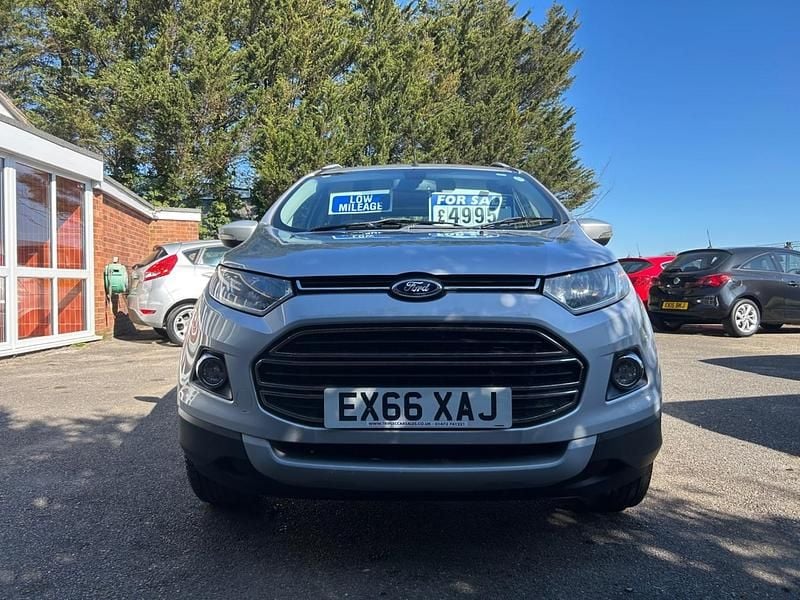 Used Ford Ecosport Titanium 125 HP (91 kW) 2016 Silver SUV
