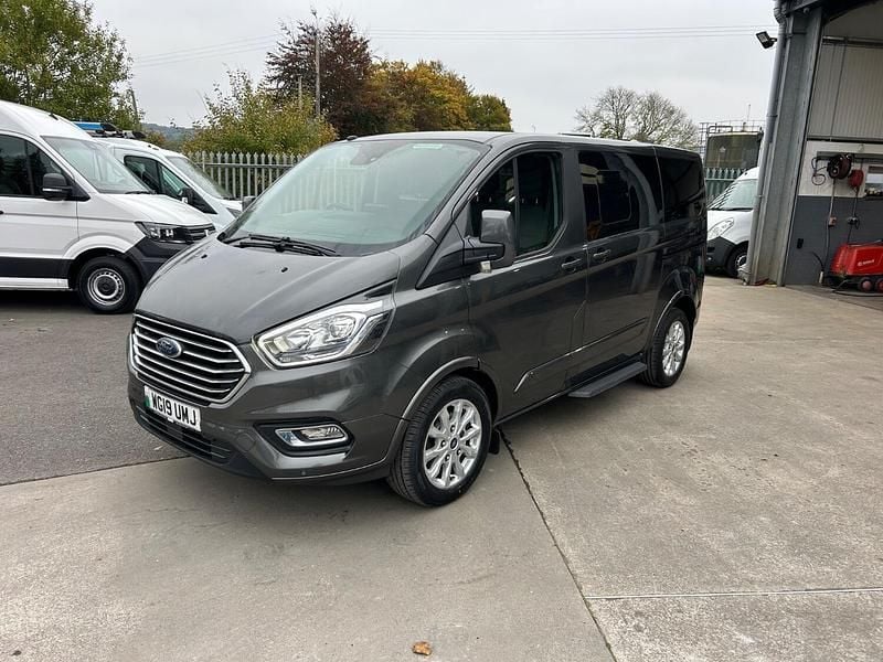 Grey Used 2019 Ford Tourneo Custom Titanium Van | £17,450 (Super price) - Image 1/4