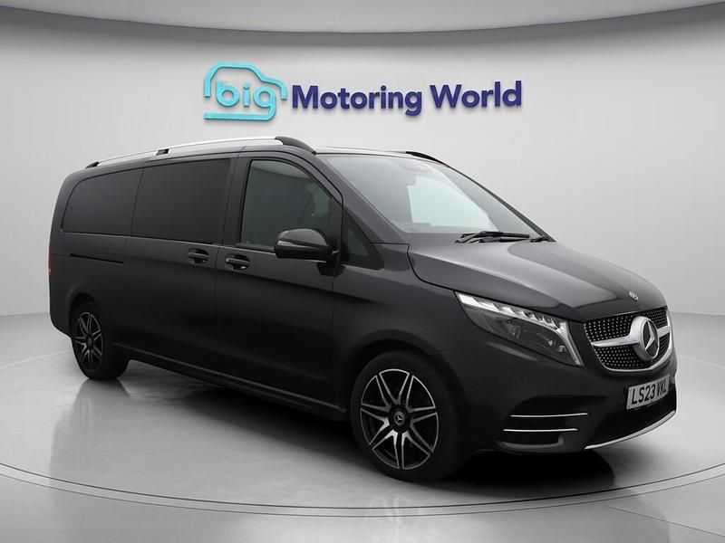 Grey Used 2023 Mercedes V300 AMG line MPV | £63,400 (Fair price) - Image 1/4