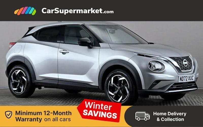 Silver Used 2022 Nissan Juke N-Connecta SUV | £13,797 (Fair price) - Image 1/3