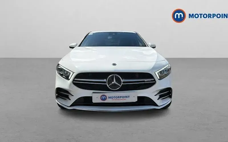 Used Mercedes A35 AMG AMG 306 HP (225 kW) 2019 White Hatchback