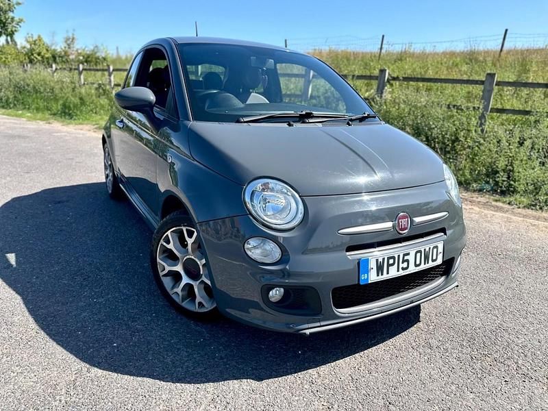 Grey Used 2015 Fiat 500 S Hatchback | £3,995 (Fair price) - Image 1/4