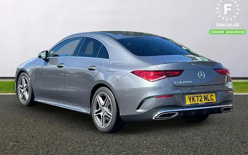 Used Mercedes CLA220 AMG line 190 HP (139 kW) 2022 Grey Sedan