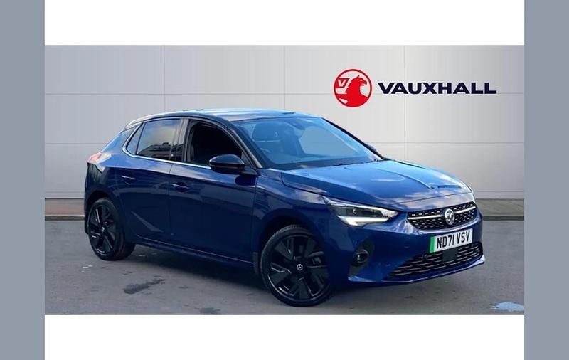 Second-hand Vauxhall Corsa-e Elite 100 kW (136 CP) 2021 Albastru Hatchback