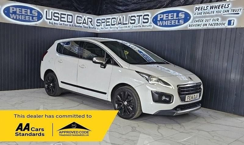 Used Peugeot 3008 Active 115 HP (84 kW) 2014 White Estate
