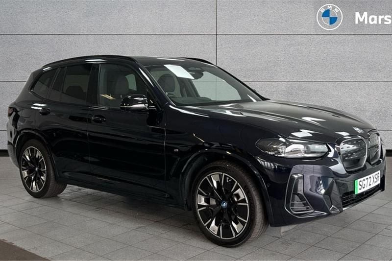 Black Used 2022 BMW iX3 M Sport SUV | £33,049 (A bit pricey) - Image 1/4