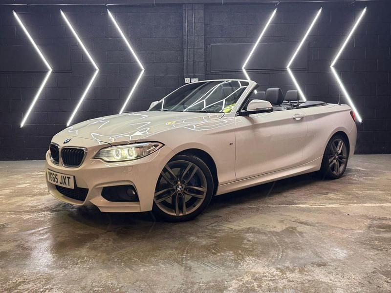 Used BMW 220 M Sport 2015 White Cabriolet