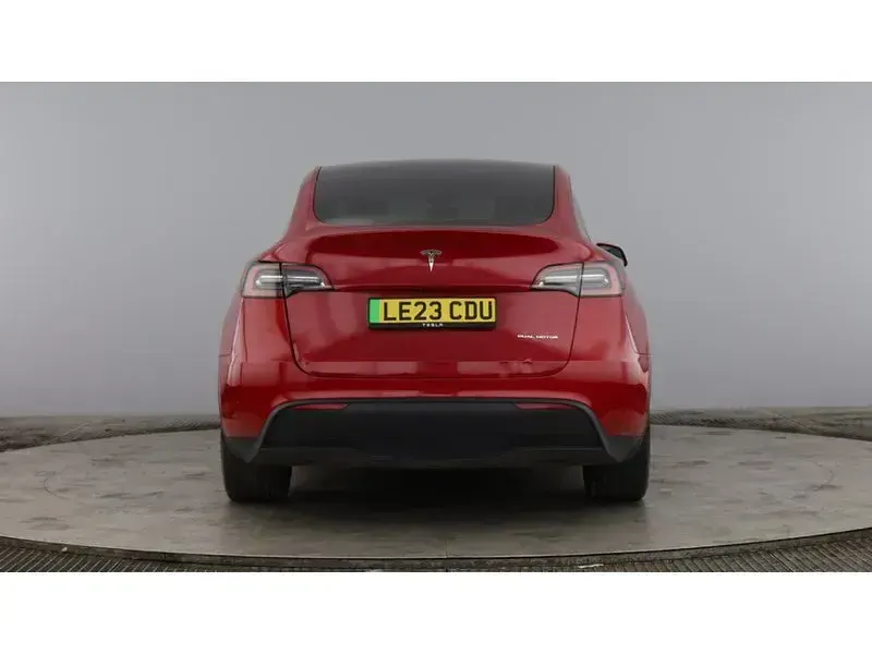 Used Tesla Model Y Long Range AWD 378 kW (514 HP) 2023 Red SUV