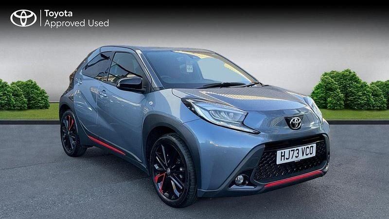 Grey Used 2023 Toyota Aygo Hatchback | £16,384 (Fair price) - Image 1/2