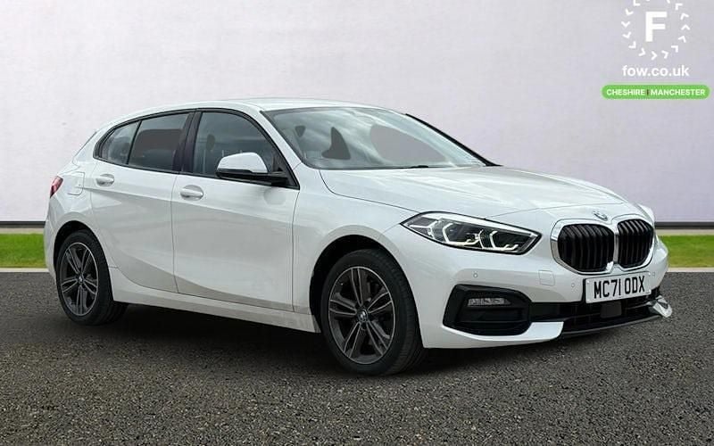 White Used 2021 BMW 118 Sport Line Hatchback | £16,799 (Good price) - Image 1/4