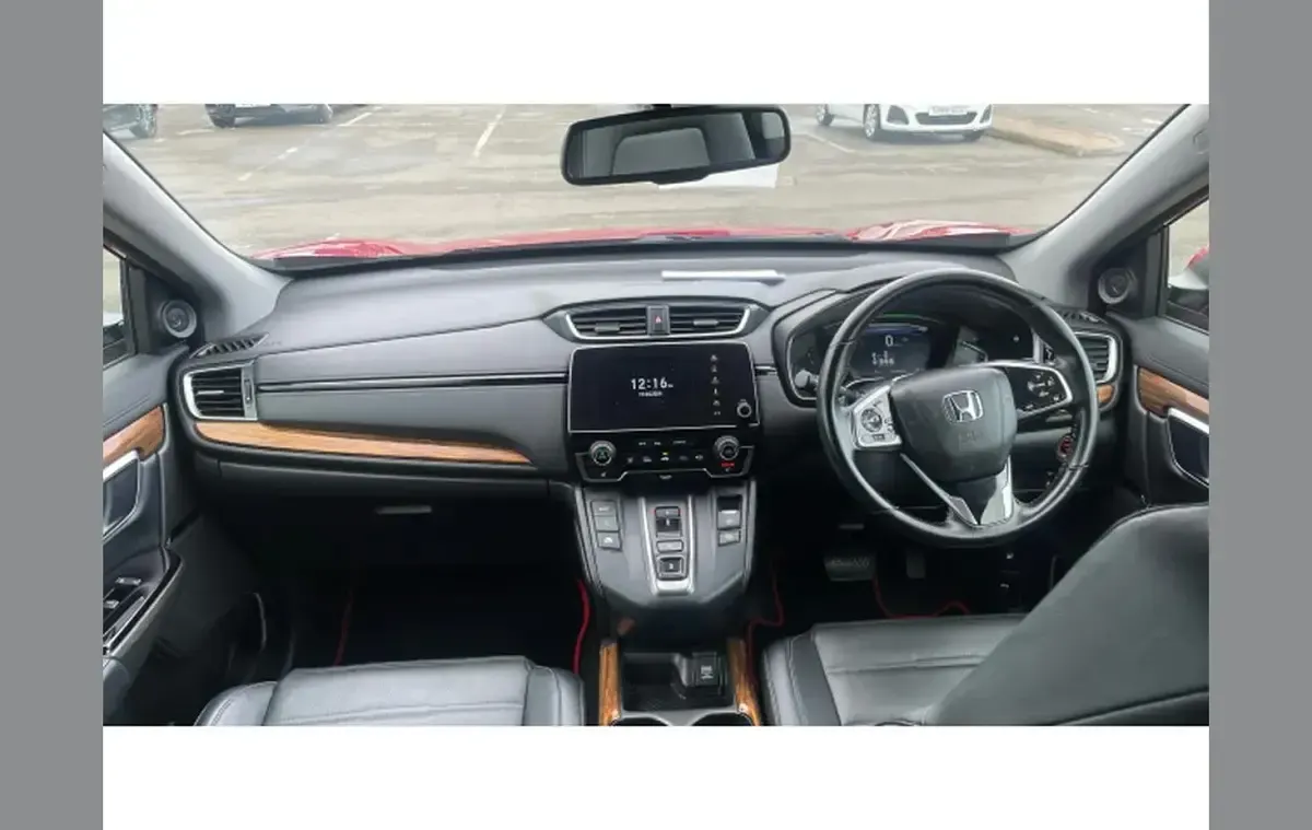 Used Honda CR-V Hybrid 184 HP (135 kW) 2021 Red SUV