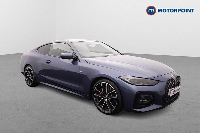 Blue Used 2023 BMW 420 M Sport Coupe | £27,899 (Super price) - Image 1/4
