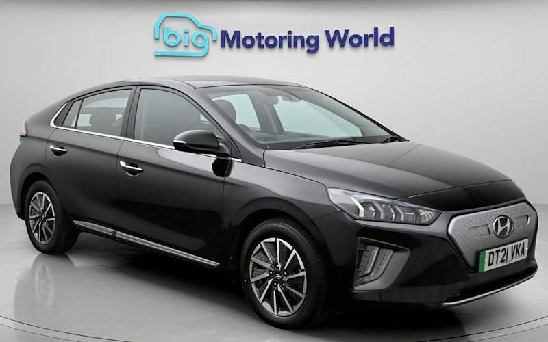 Used Hyundai Ioniq Premium 100 kW (136 HP) 2021 Black Hatchback