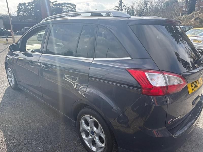 Used Ford Grand C-Max Zetec 125 HP (91 kW) 2011 Blue MPV