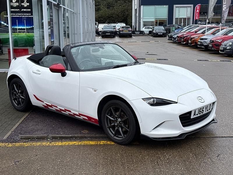 White Used 2016 Mazda MX5 Cabriolet | £10,495 (Fair price) - Image 1/4