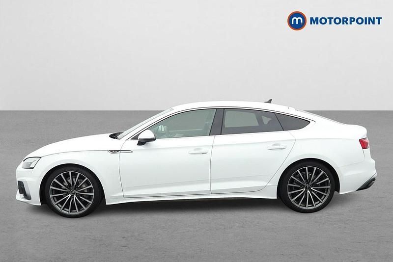 Used Audi A5 S-Line 2022 White Hatchback