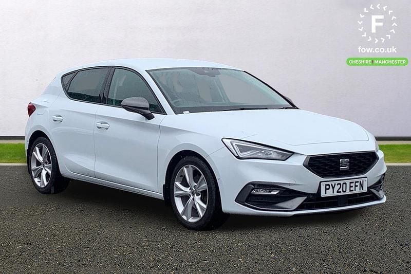Used Seat Leon FR 2020 White Hatchback
