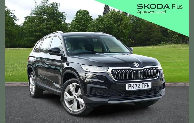 Used Skoda Kodiaq SE L 147 HP (108 kW) 2022 Black magic pearl effect SUV