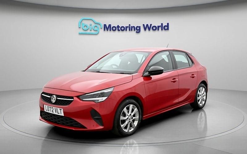 Used Vauxhall Corsa Design Edition 75 HP (55 kW) 2022 Red Hatchback
