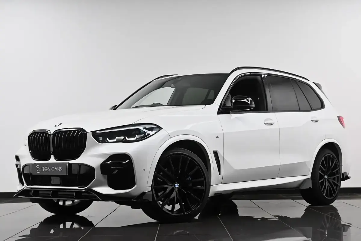 Used BMW X5 M Sport 281 HP (206 kW) 2021 White SUV