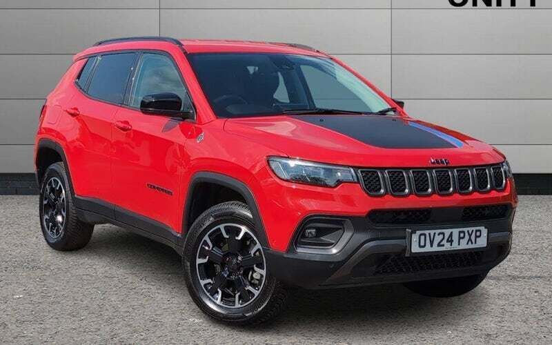 Red Used 2024 Jeep Compass Trailhawk SUV | £22,690 (Fair price) - Image 1/3